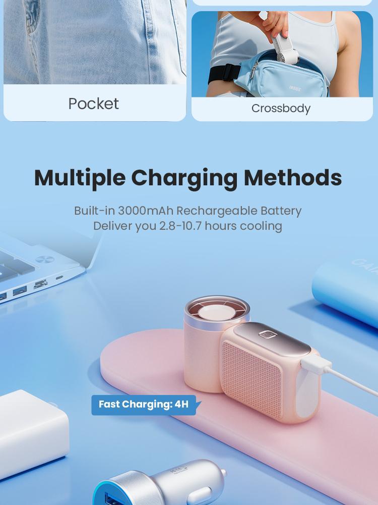 GAIATOP Super Mini Handheld Fan, Small Purse Fan for Women, Pocket Fan, Makeup Fan, High-Speed Turbo, 6-Gear Adjustable with LED Display, USB Rechargeable, Portable Fan for Travel, Outdoor, Girls Valentine's Day gift GAIATOP Super Mini Handheld Fan, Small Purse Fan for Women, Pocket Fan, Makeup Fan, High-Speed Turbo, 6-Gear Adjustable with LED Display, USB Rechargeable, Portable Fan for Travel, Outdoor, Girls Valentine's Day gift