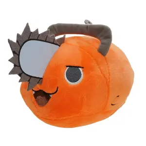 Chainsaw Man – Pochita Chibi Round Plush Stuffed Doll Anime Plushie Pillow Cuddle Collectible Display