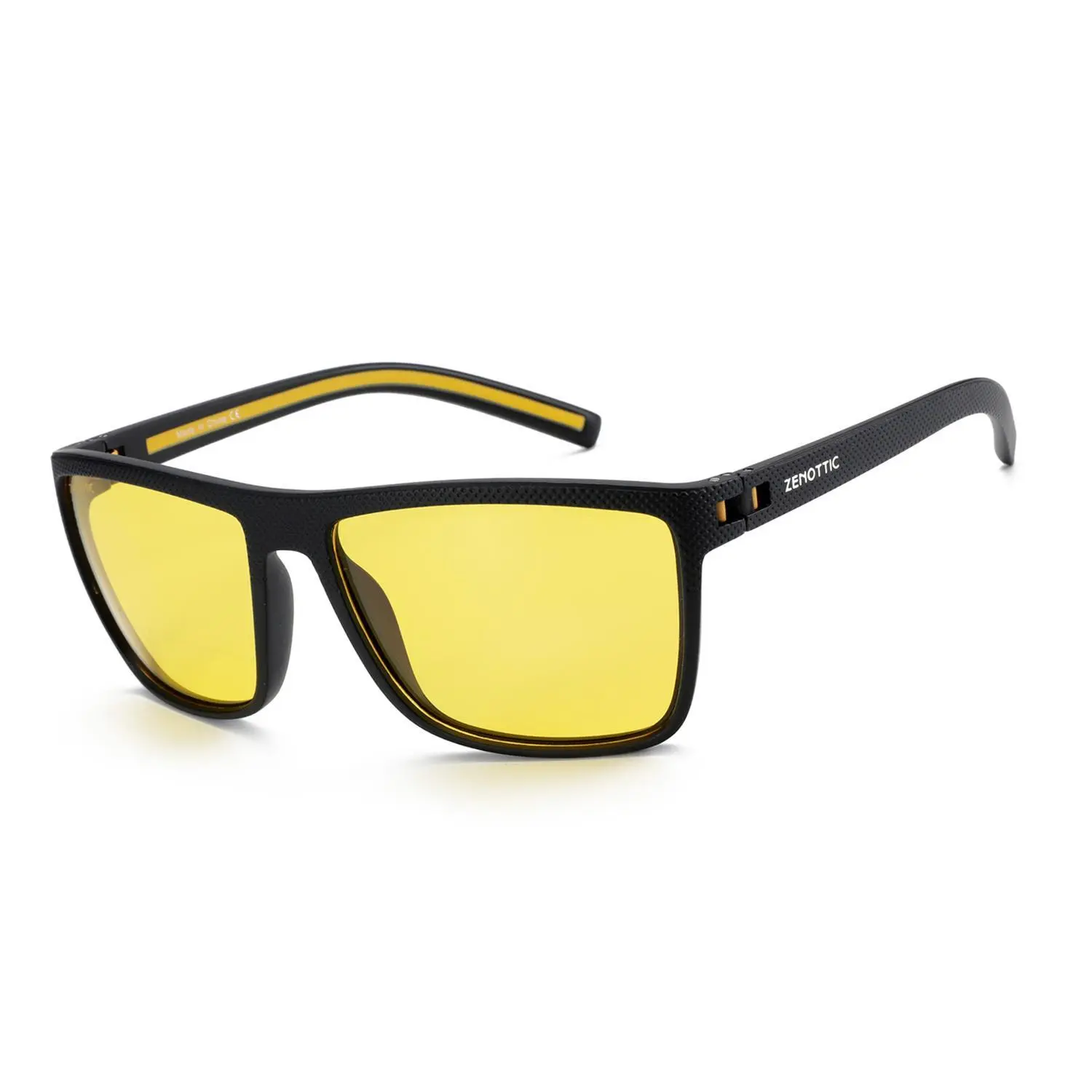 【Night Vision Glasses】ZENOTTIC Classic Polarized Sunglasses For Men&Women, TR90 Full Rim Tac Frame, HD Vision for Driving,High Quality Daily Use Eyewear summerwins