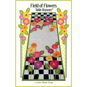 Field of Flowers Table Runner Pattern