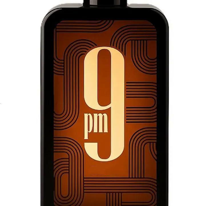 9 PM Elixir Extrait de Parfum 3.4oz | Unisex Spicy Amber Leather Fragrance 8-10+ Hour Longevity