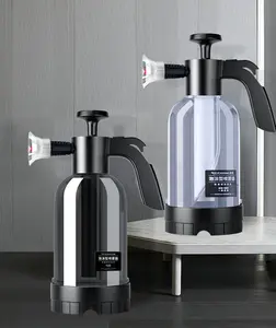 2L Hand Pump Foam Sprayer - 3 Nozzles - Car Wash Foam Cannon - Drive Mellow
