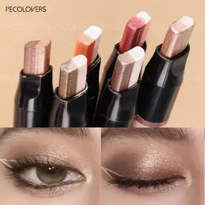 1PC Waterproof Dual-Ended Eyeshadow Sticks, Double Ended Eyeshadow, Matte & Shimmer Finishes, Easy to Apply, Perfect for Everyday Use & Travel | Great Valentine's Day Gift