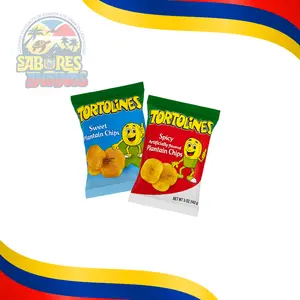 TORTOLINES PLANTAIN CHIP PACK 2 UNIDADES TORTOLINES PLANTAIN CHIP PACK 2 UNIDADES