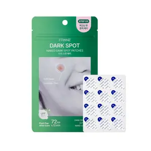 FRANZ SKINCARE Naked Invisible Blemish Cover 72 Count Ultra-thin 0.013mm with Niacinamide CICA & Bakuchiol for Makeup