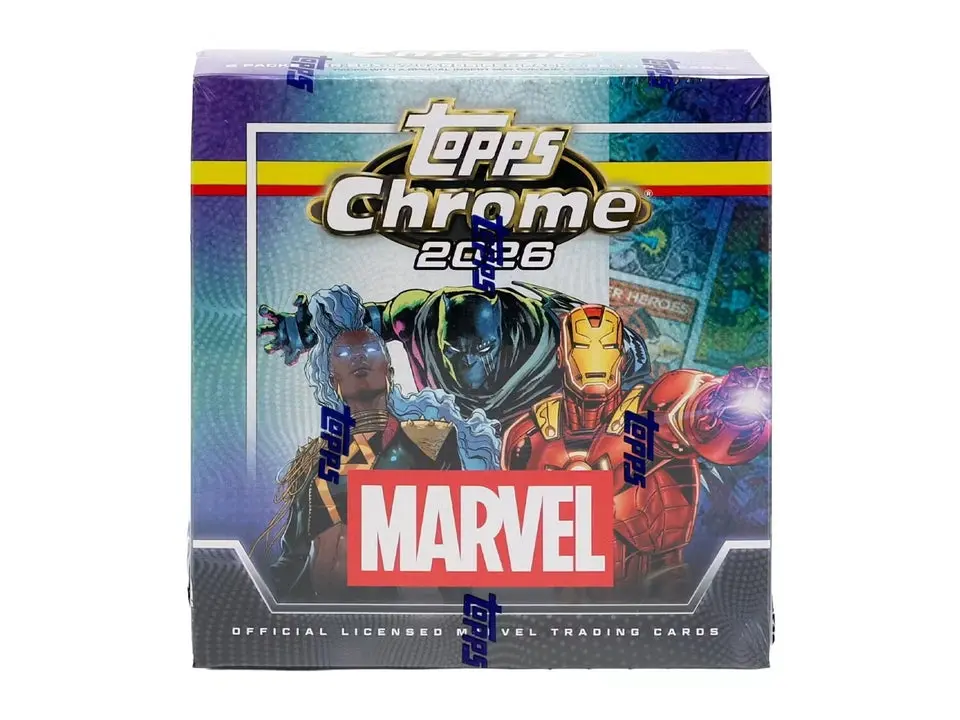 2026 Topps Chrome Marvel Comics Mega Trading Cards