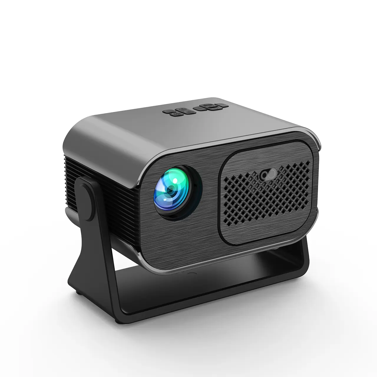 4K Projector with WiFi 6 & Bluetooth 5.2 600 ANSI Native 1080P 100% Offset Auto Keystone Electric Focus Movie Proyector Stand for Outdoor Home Theater Audio Google TV Netflix YouTube Prime Video Disney+ - Screen