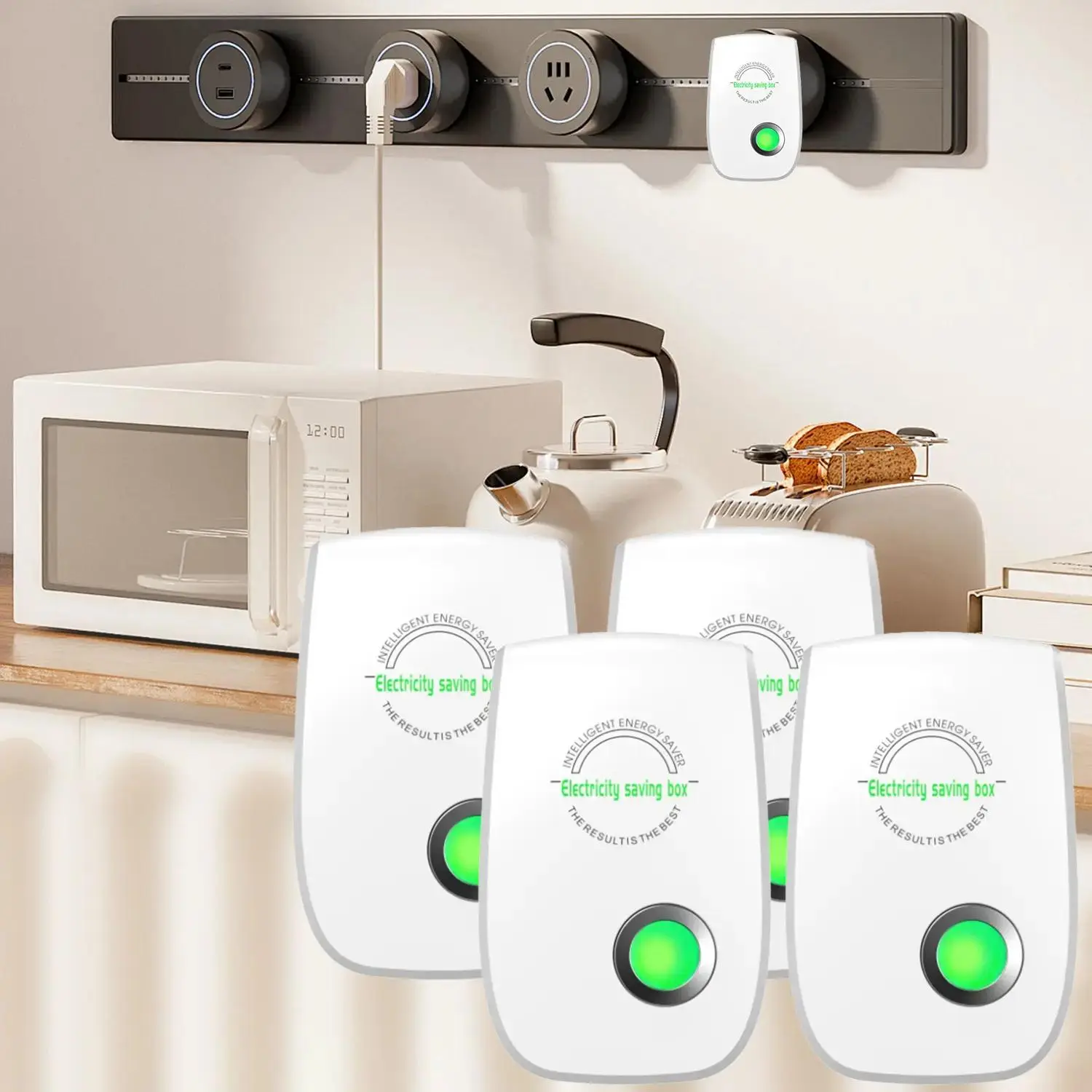 Plug-In Power Box with US Plug – 2026 Updated Design, Compatible with ...