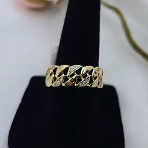 Anillo 146 gold plated unisex