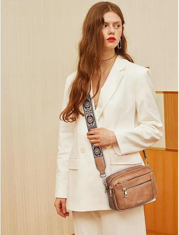 Telena Crossbody Purse for Women Small Crossbody Bags Trendy Vegan Leather with Adjustable Strap Crossbody Kindle Gift Compact &Waterproof Design Holiday gifts  ValentinesDayGift