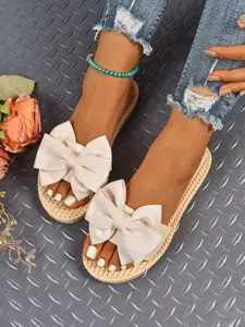 Women's Fashionable Transparent Slides, Casual Comfortable Flat Sandals for Beach, Outdoor, Daily Wear, Female All-match Round Toe Shoes for Daily Wear, Girl, Daily Wear Footwear