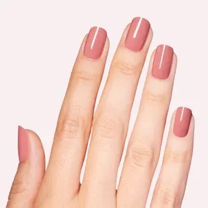 DASHING DIVA Rosy Cheeks Semi-Cured Gel Nail Strips - Deep Rose