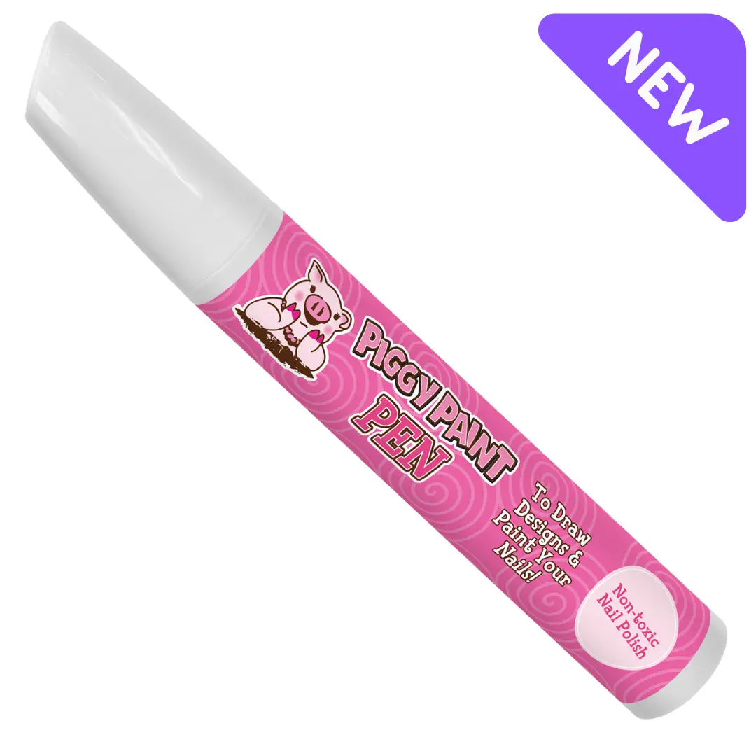 Piggy PINK Piggy Paint Pen - Kids Non-toxic Nail Polish Piggy PINK Piggy Paint Pen - Kids Non-toxic Nail Polish