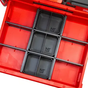 Divider Bins Small for Milwaukee PACKOUT 3-Drawer (3-Pack)