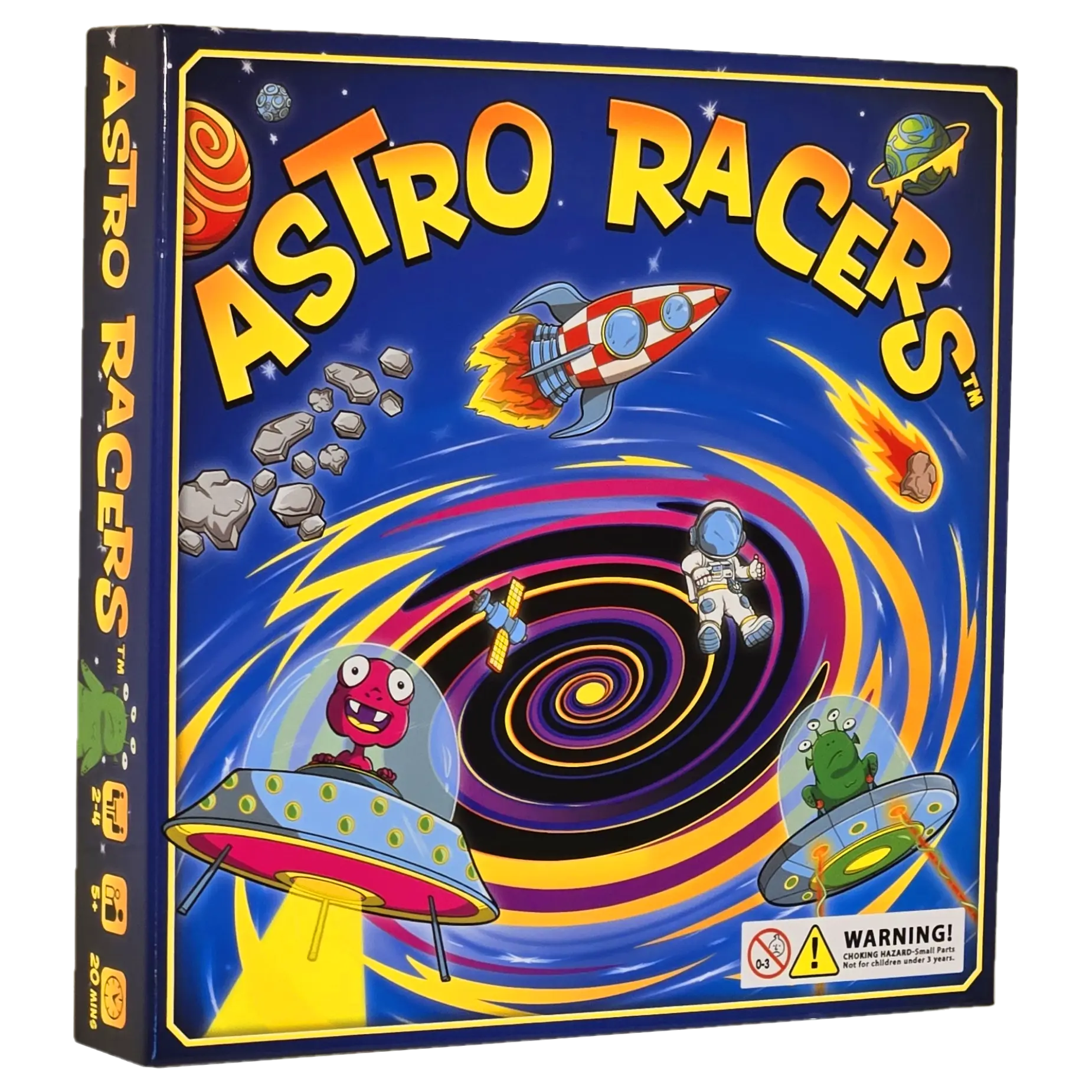 Astro Racers Game Astro Racers Board Game, Fun for Kids and Adults, 2-4 Players, Ages 5 ...