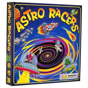 Astro Racers Board Game, Fun for Kids and Adults, 2-4 Players, Ages 5+, Solar System Racing Theme, Family-Friendly Strategy Game, Skill-Building & Educational.