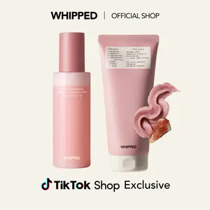 [WHIPPED OFFICIAL} WHIPPED Skin Booster Duo - Fig Butter Vegan Face Mask Cleanser & Fig Butter Vegan Milk Foam Face Mist