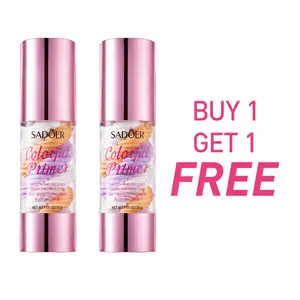 Buy 1 Get 1 Free  3-in-1 Hydrating Face Primer, Transparent Blur Base, Evens Skin Tone & Smooth Texture