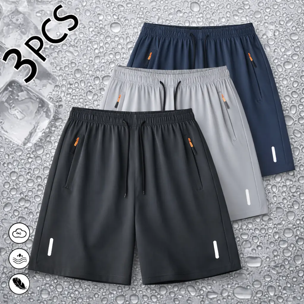 Black + Light Gray + Dark Blue