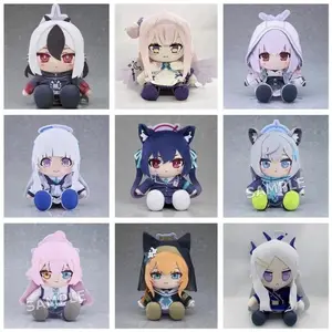 Stuffed 20cm Game Blue Archive Kuromi Serika Multi-role Set Plush Cotton Doll Toy COS Kids Adults Birthday or Festival Gift