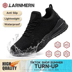 NonSlipWorkShoesWaterproofSRCOilResistantBreathableMeshComfortChefFootwearMen'sAndWomen'sVersionsBlacknurseshoesnurseshoesLightweightGirl