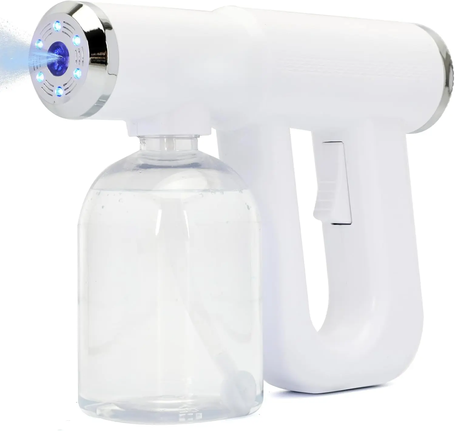 Disinfectant fogger,  Blue Ray Disinfectant Fogger Machine, ULV Nano Sanitizer Gun, Cordless Rechargeable Handheld Sanitizing Sprayer, Electrostatic Portable Sprayerf for Home, Office or Travel