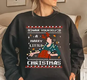 Have yourself a Harry little Christmas sweatshirt, Harry christmas Sweater, Harry's Home Sweatshirt, Merch Sweater
