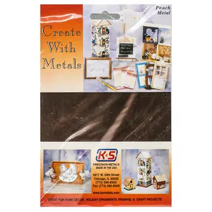 Copper Sheet: 0.016" Thick x 5" Wide x 7" Long (1 Piece)