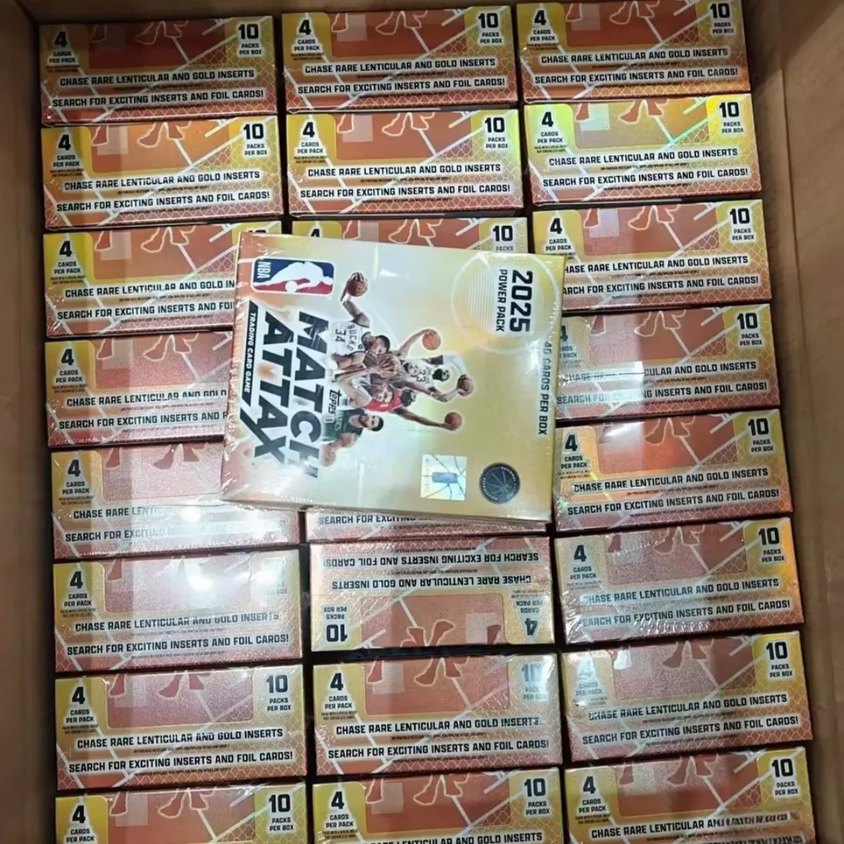 2025-26 Topps Match Attax NBA Power Pack Edition Sealed Sports Trading Cards Case (48 Boxes) - Cooper Flagg RC Rookie, Kayou Factory Shrink-Wrapped, for Collectors Chasing Rookie Cards & Set Building, Untouched