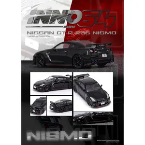 Inno64 1:64 Nissan GT-R (R35) NISMO - Black