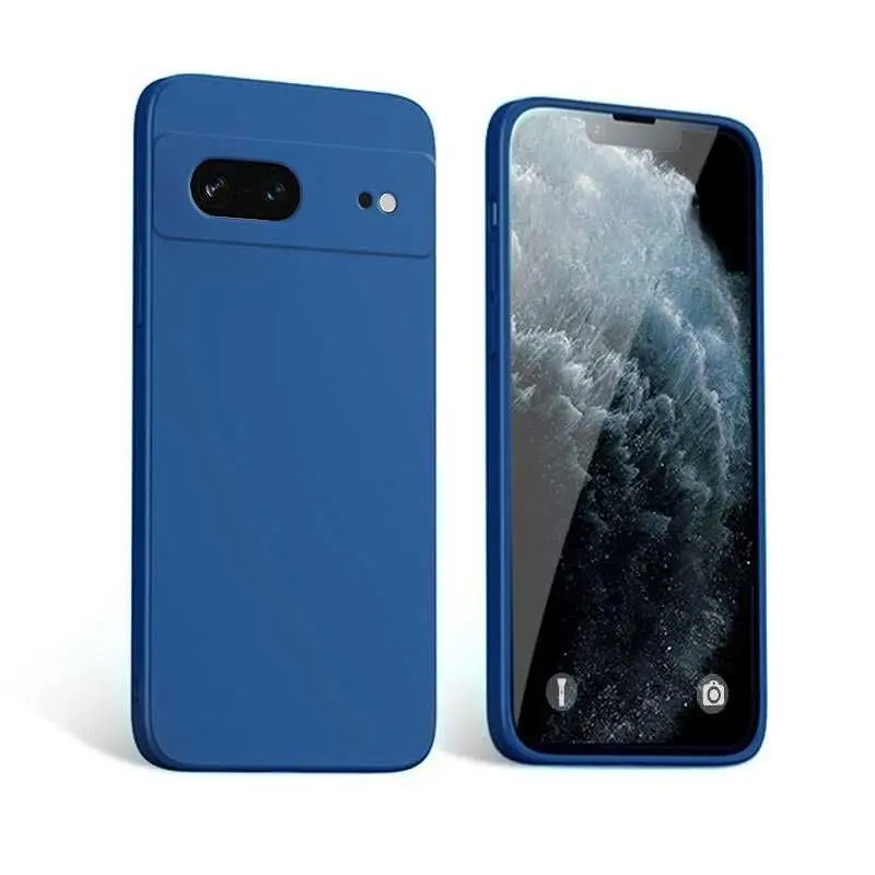 For Google 11 Straight-Edge Silicone For Pixel 11 Pro Phone Case For Pixel 10 Global Version For Pixel 9A Precision Cutouts HNA45