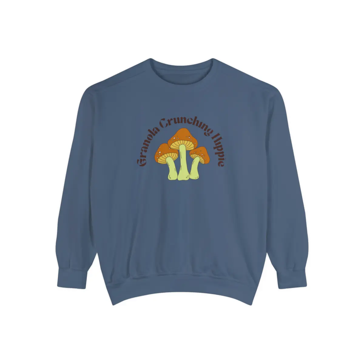 “Granola Crunching Hippie” Mushroom Unisex Sweater