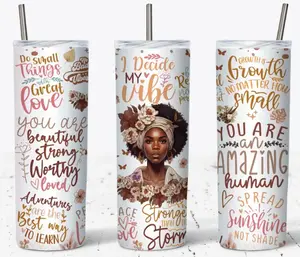 Girl Inspiration 20oz Skinny Tumbler Bottle Drinkware