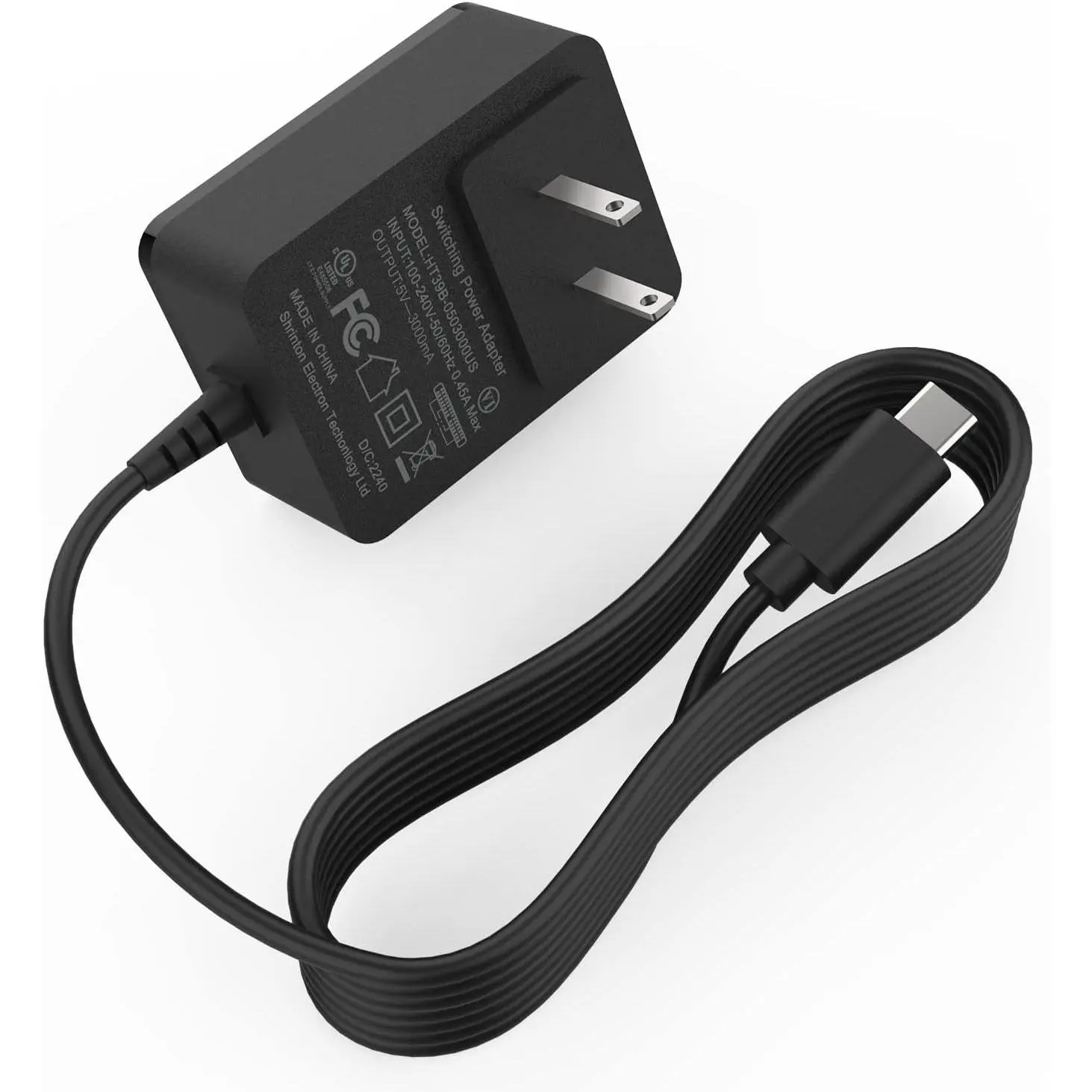 Fast Quest 3S/2 Wired Fast Charge USB-C Charging Cable - Compatible with Meta Quest 3S/2/1, Pico 4 Wearable Accessories, 5FT Cord for Other Type-C Devices, Includes Charging Cable