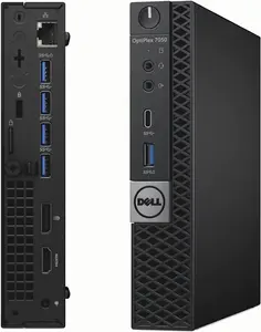 Dell OptiPlex 7050 Micro Form Factor Desktop Computer, Intel Core i7-7700 up to 4.20 GHz, 16GB DDR4 RAM, 512GB Solid State Drive, Windows 11 Pro (Renewed)