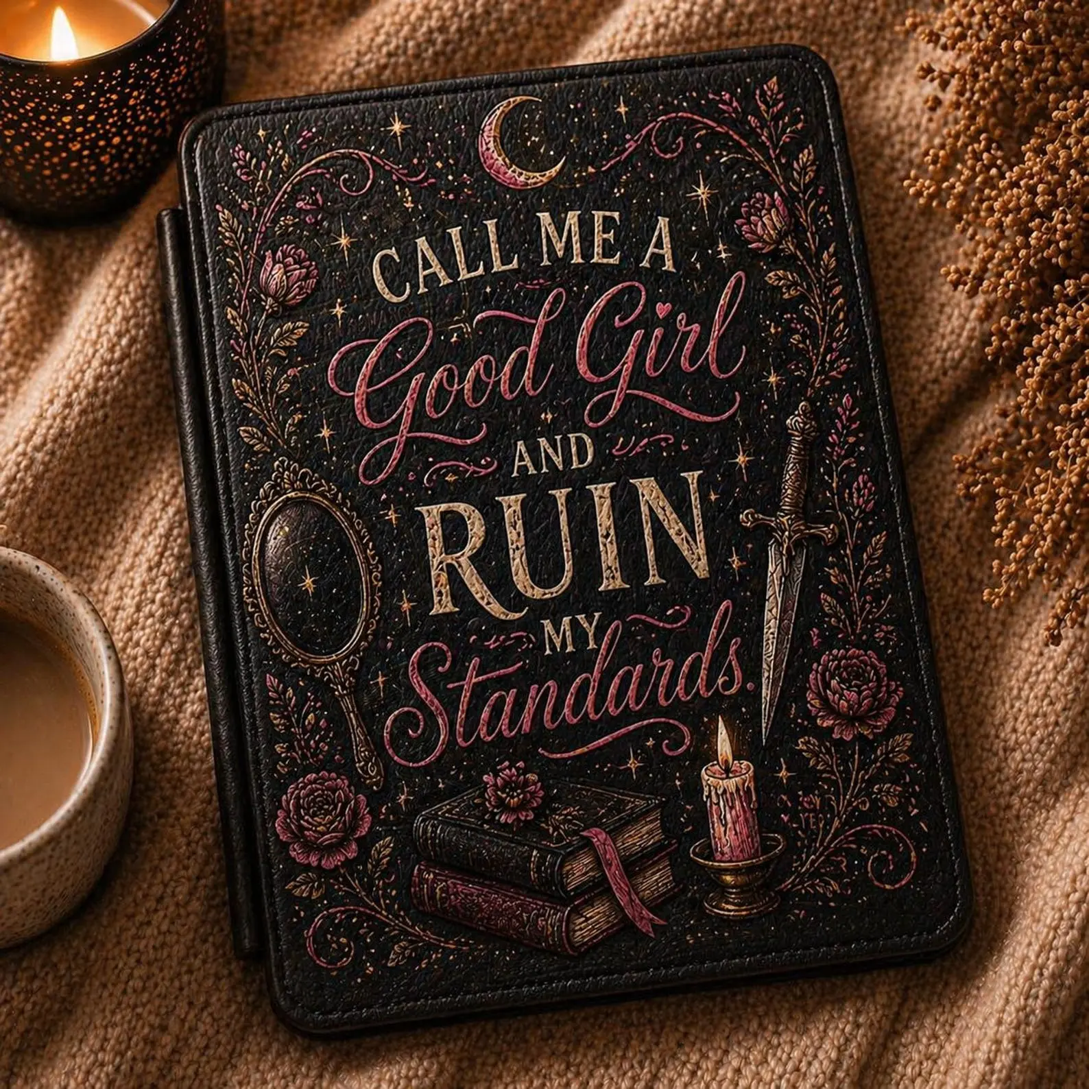 Call Me a Good Girl Kindle Case, Dark Romance Kindle Cover, Smut Reader Gift, Booktok Kindle Sleeve, Morally Grey Romance Cover