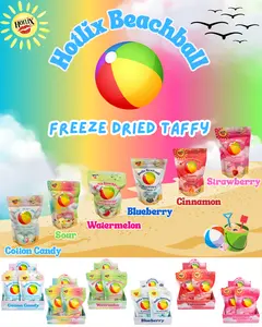 Hotlix Beachball Freeze Dried Taffy