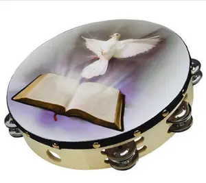 10 in. Zebra Sound Tambourine