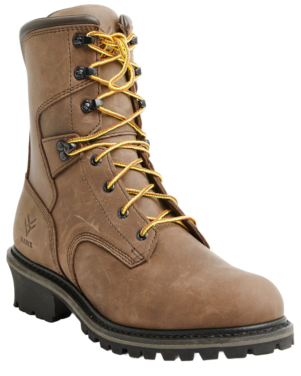 Hawx Men's Men'S 8" Logger Lace-Up Work Boot Soft Toe - Bhx00r0w901