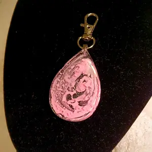 Bubblegum Pink Keychain
