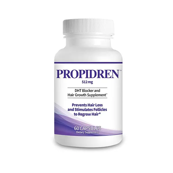 DHT Blocker & Hair Growth Supplement with Saw Palmetto & Biotin, Supports Healthy Hair Growth, Hair Follicle Health & Reduced Hair Thinning for Men & Women