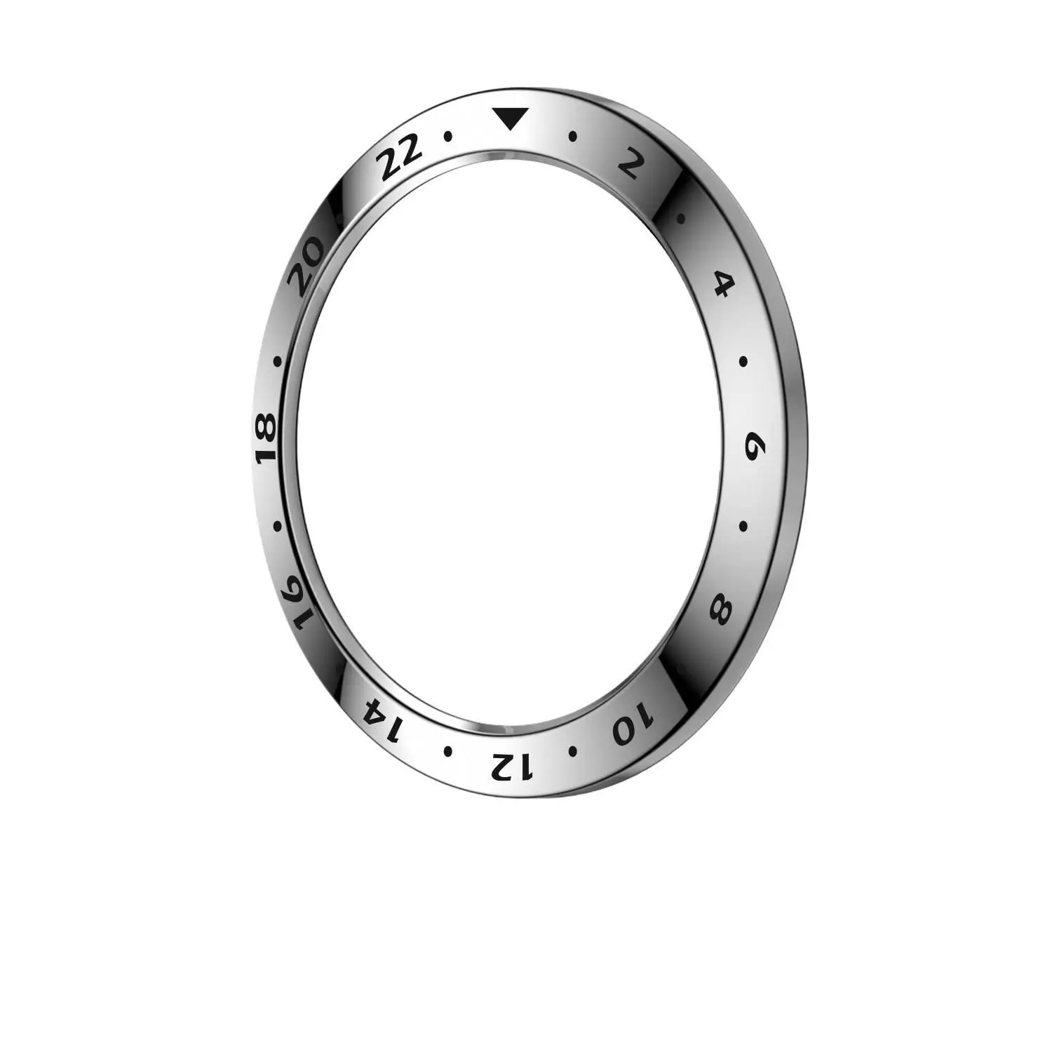 Electroplated silver [modified bezel - engraved bl