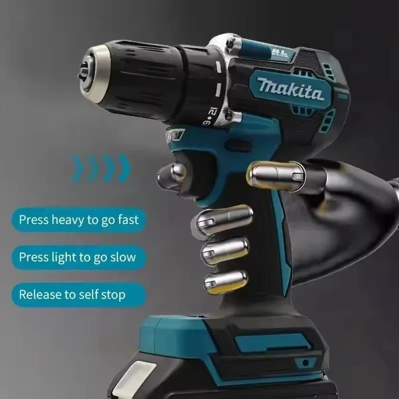 Makita DDF487-10 Cordless Driver Drill: 18V LXT Brushless Motor, Electric Screwdriver Power Tool, Compatible with 18V Battery
