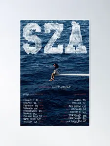 Sos Tour Poster Print For House Decoration