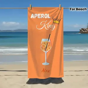 Aperol Spritz Queen - King Summer Beach Towel - Beach Towel Gift Summer Holiday