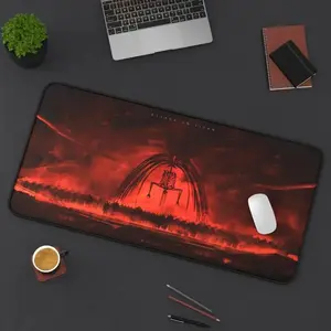 The Rumbling Anime Desk Mat, Titan Gaming Mouse Pad, Keyboard Mat, Attack On Titan Playmat For Computer Accessories, Gift For Anime Fans