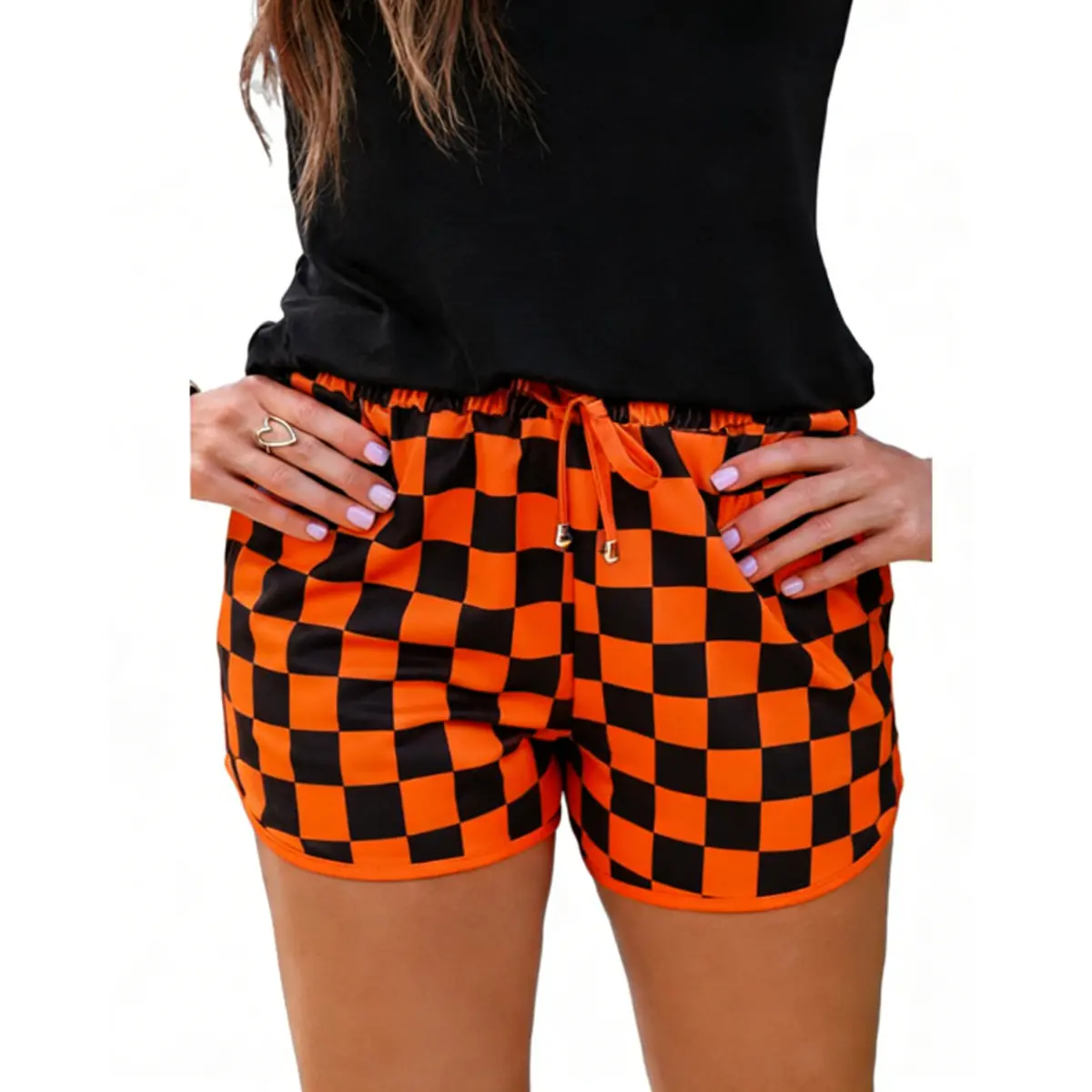 Orange and Black