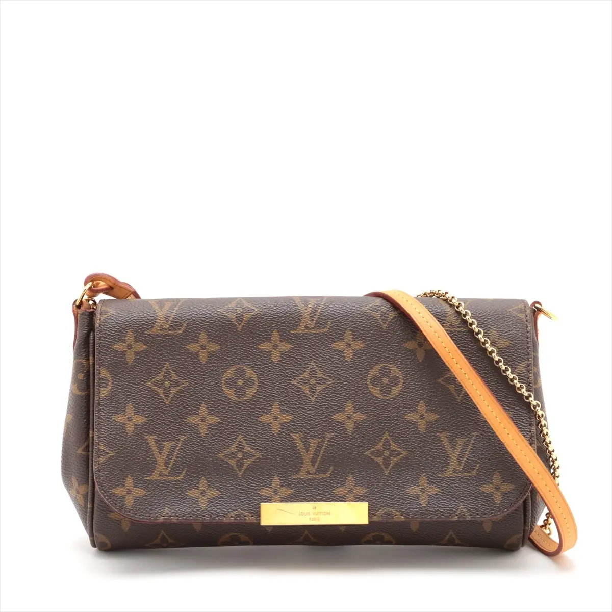 Pre-owned Louis Vuitton 1 Crossbody Bags Favorite PM Handbag in Iconic Monogram Canvas