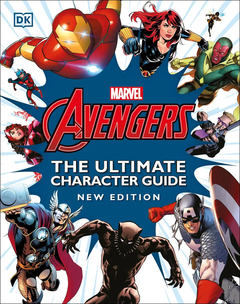USED Book - Marvel Avengers the Ultimate Character Guide New Edition by DK (Hardcover) - english
