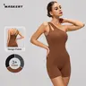 MASKERT Women's Sports Jumpsuit Tummy Control Stretchy Buttery Soft Fitness Activewear for Yoga Gym & Fitness summerwins Gym Yoga Clothing Pilates Gym Clothes
